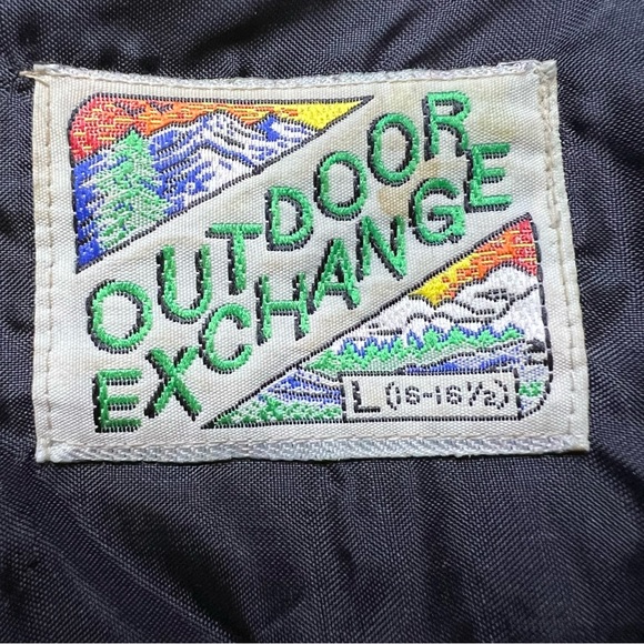 Buffalo Plaid Wool Blend Vintage Shacket By Outdoor Exchange Large 16-16 1/2 - Picture 9 of 11